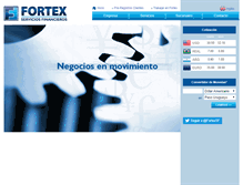 Tablet Screenshot of fortex.com.uy